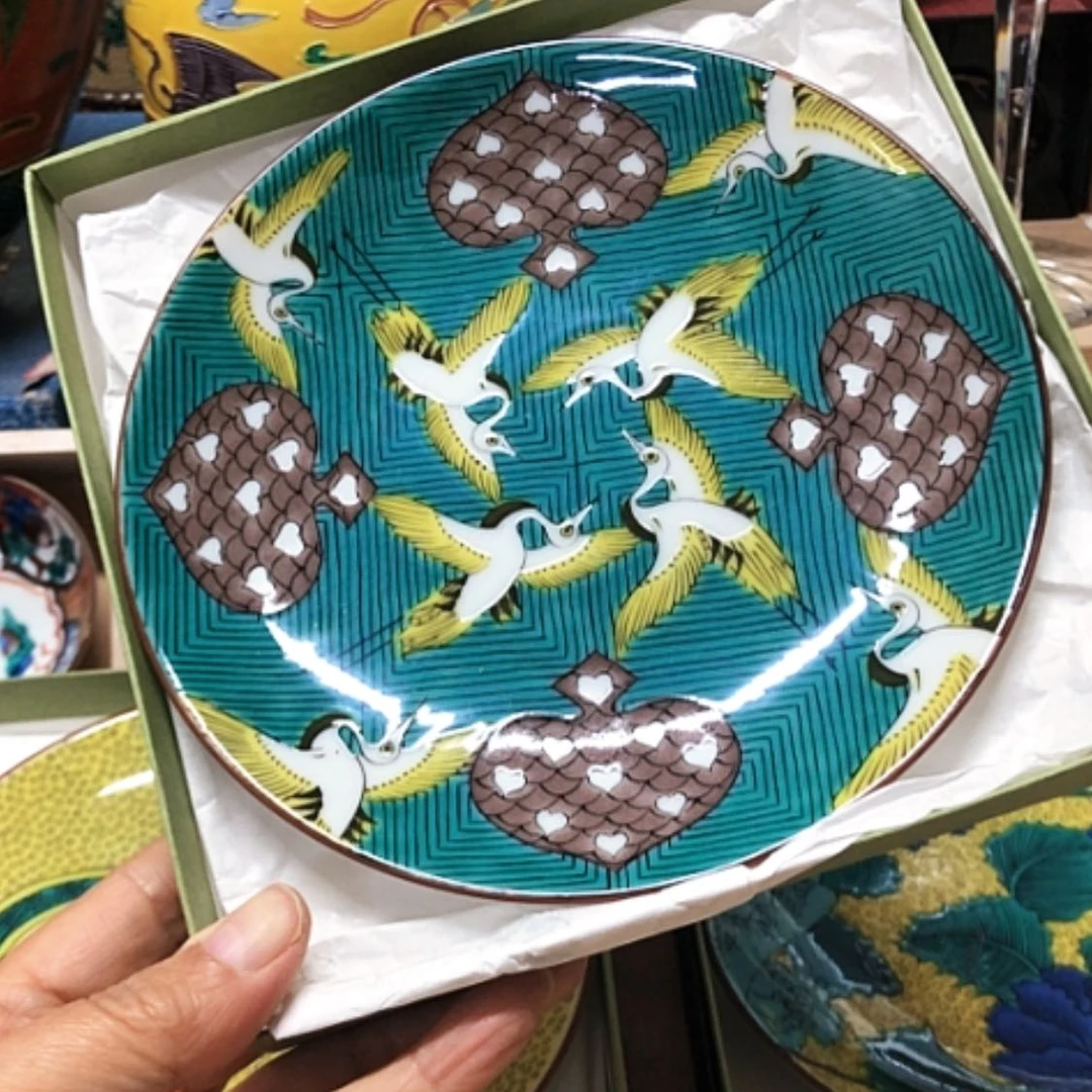 【闪购商品】碗九谷烧直径15