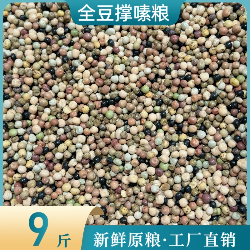 全豆撑嗉鸽粮9斤装职业高蛋白转换粮鸽子多种豆混装鸽粮信鸽包邮