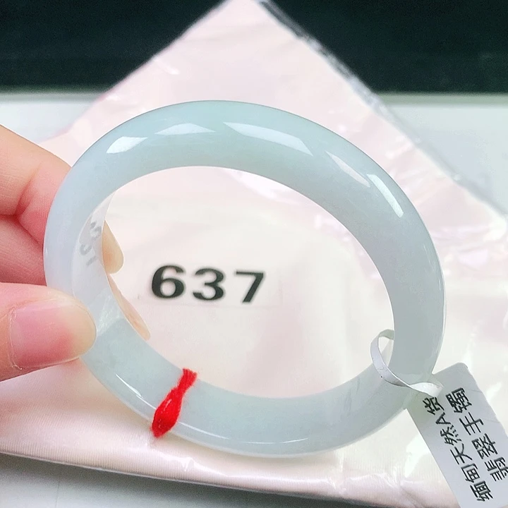 翡翠未镶嵌手镯637