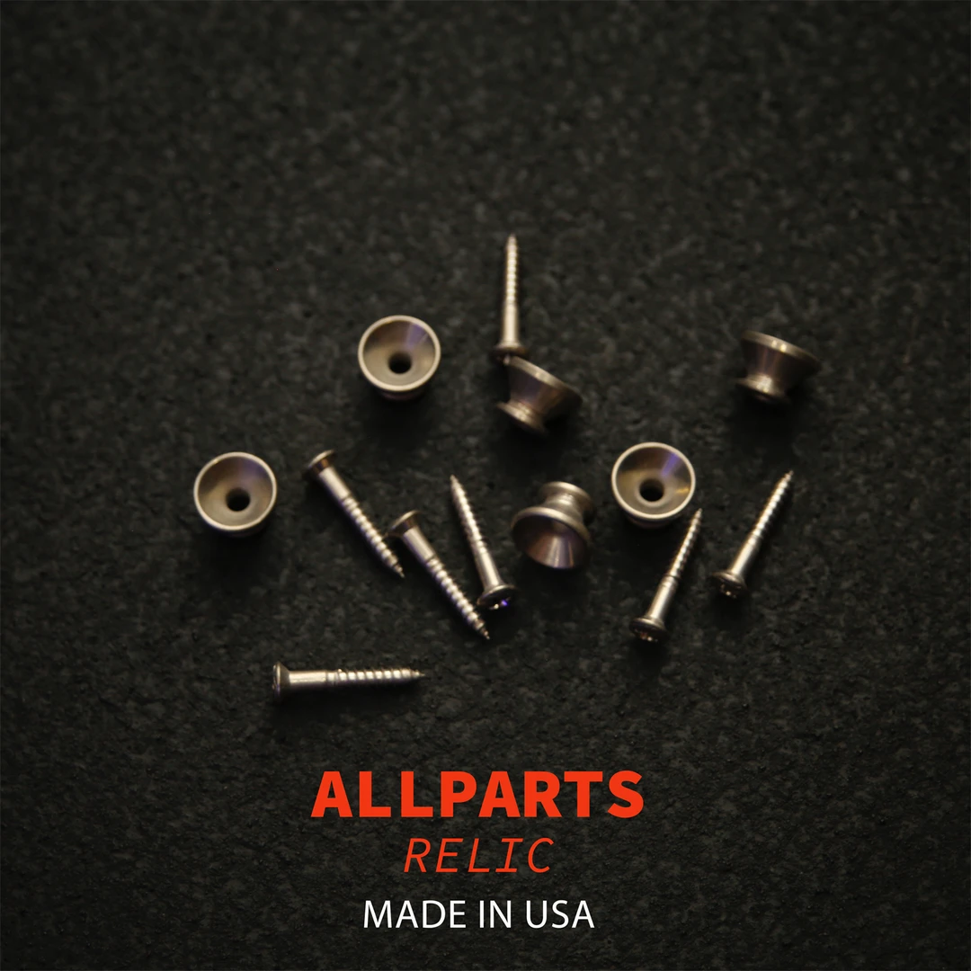 ALLPARTS 电吉他琴体背带扣 fender做旧配件 fender进口relic