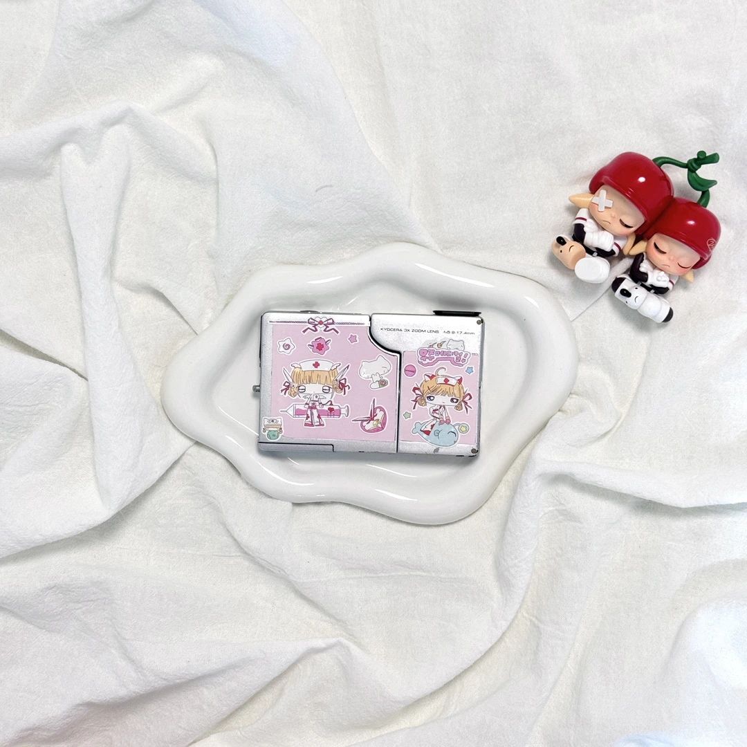 8新  京瓷sl400r 高颜值翻转屏可自拍 出片冷白皮氛围感很强