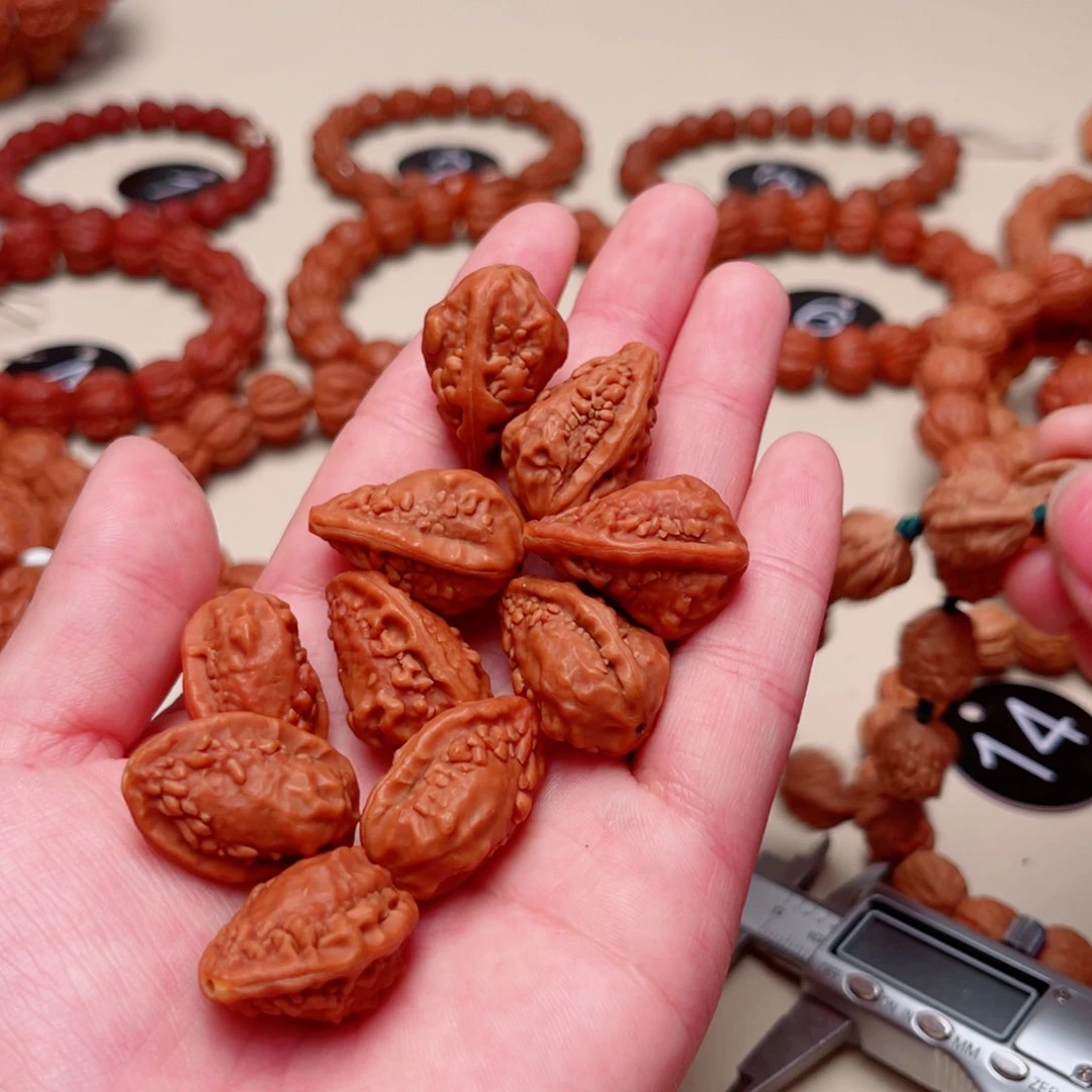 吊坠文玩核桃火*麒麟角