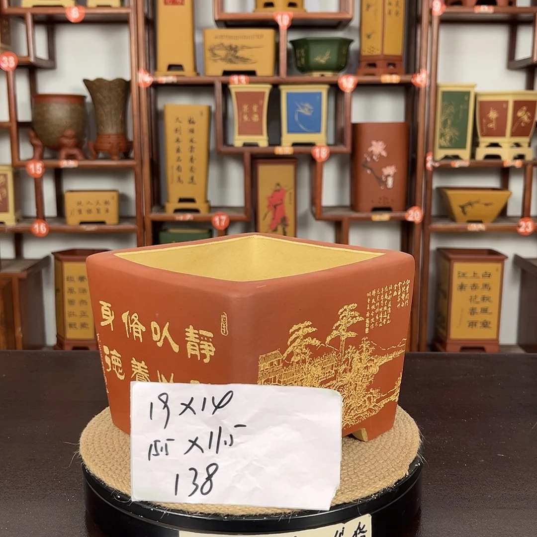 花盆紫砂紫砂花盆