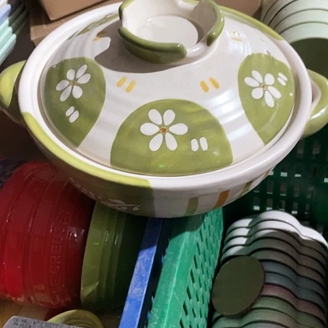 中式外贸单1个陶瓷3000毫升