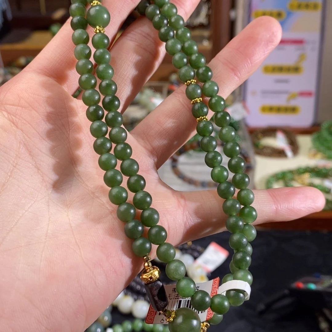 和田玉手链未镶嵌