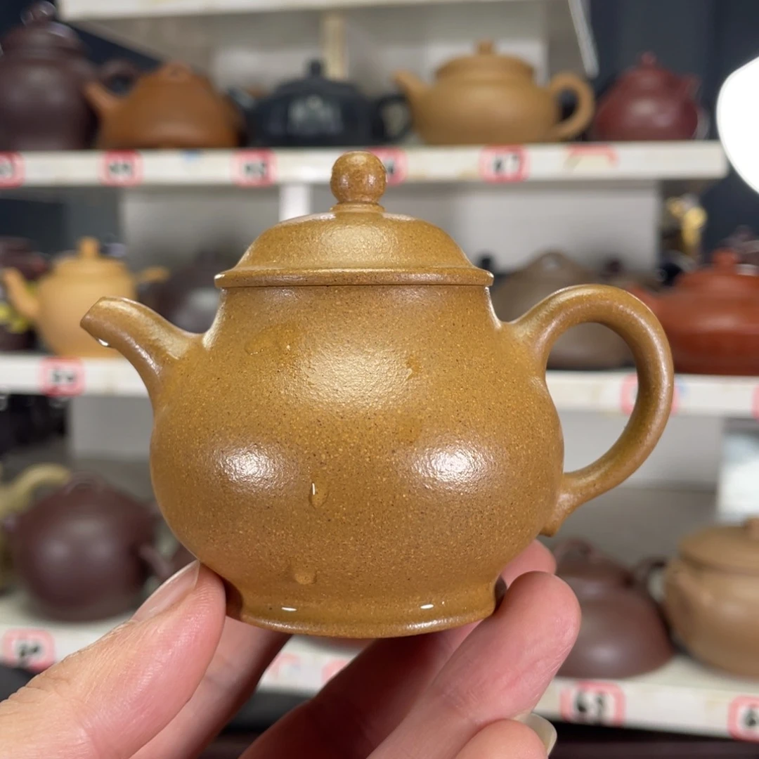 紫砂茶壶黄龙山段泥100毫升