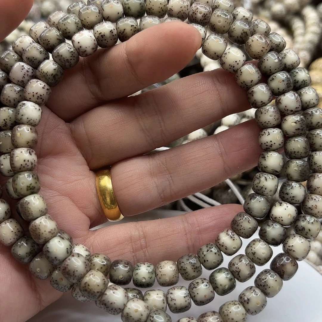 星月菩提吊坠87糯冰水晶果冻大留白