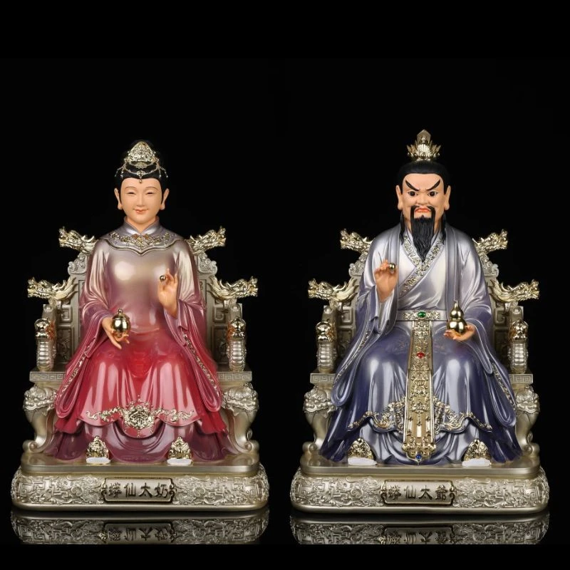 胡三太爷太奶黄常蟒家四大家族树脂神像供奉摆件房间新房家居饰品