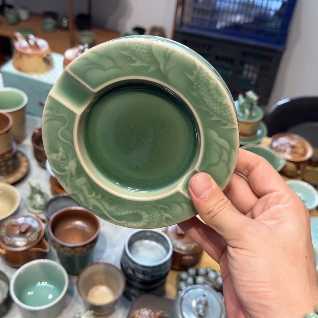 小金茶具青瓷茶器