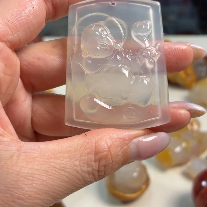 未镶嵌吊坠(不含链)玛瑙/玉髓