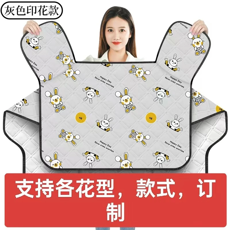 Y挡风被四季通用双面防水免洗隔热电车大挡风防晒电动车挡风春秋