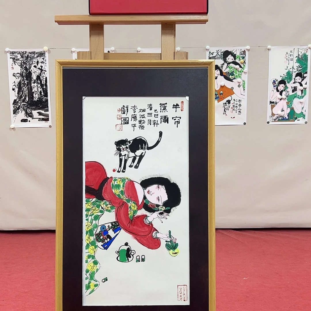 国画李广平老师艺术精品