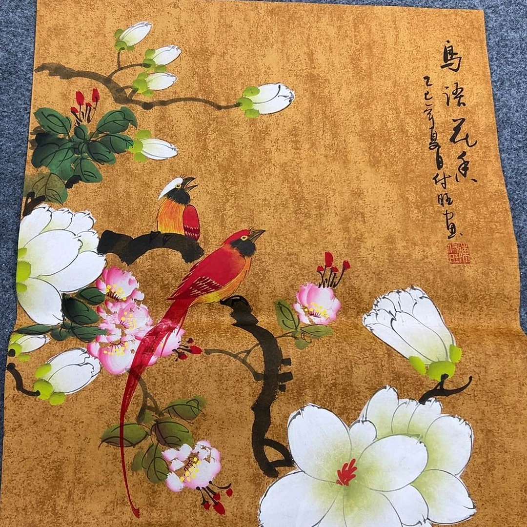 国画纯手绘作品图