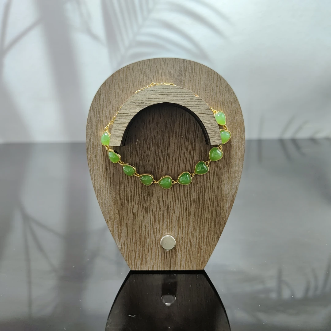 P和田玉碧玉手链1000