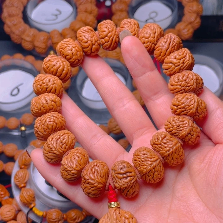 T***e手串桃核红红火火1616