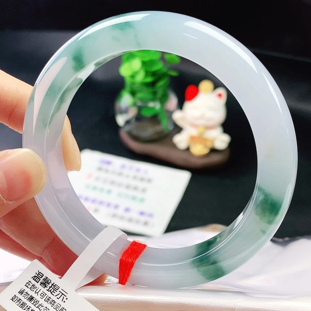 未镶嵌手镯翡翠61圈