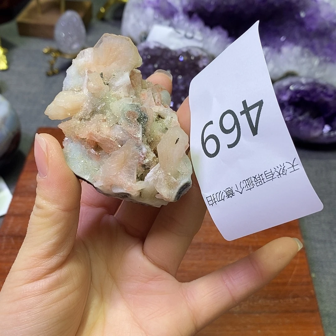 紫晶珠宝半成品未镶嵌