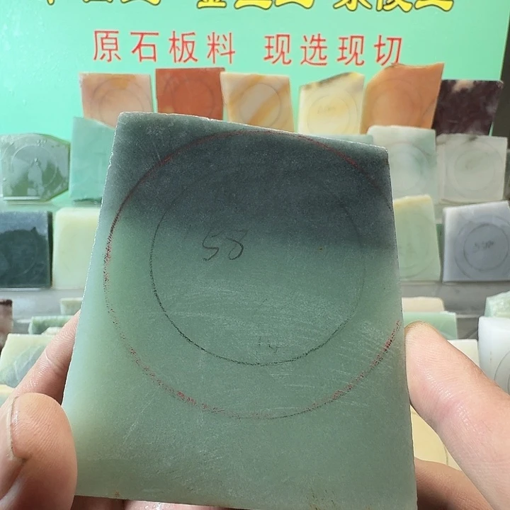 定制石英质玉东陵玉手镯定制