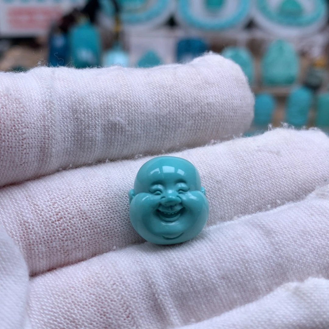 未镶嵌绿松石珠宝奇石