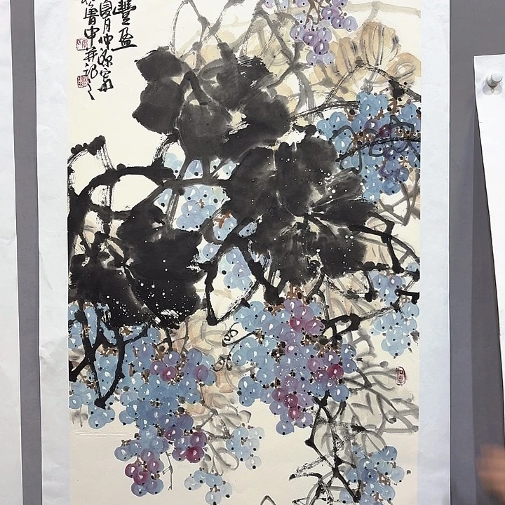 国画亲笔手绘放心去藏