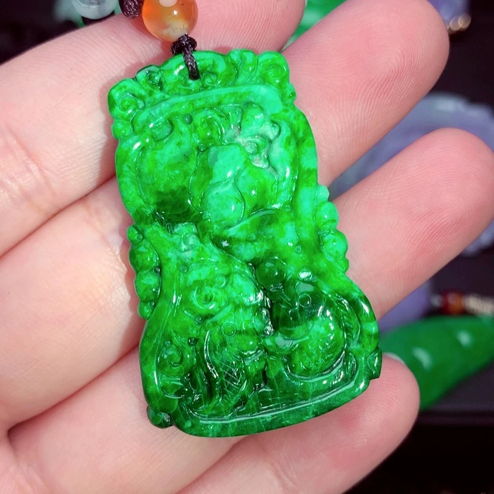 翡翠未镶嵌吊坠(不含链)吊坠