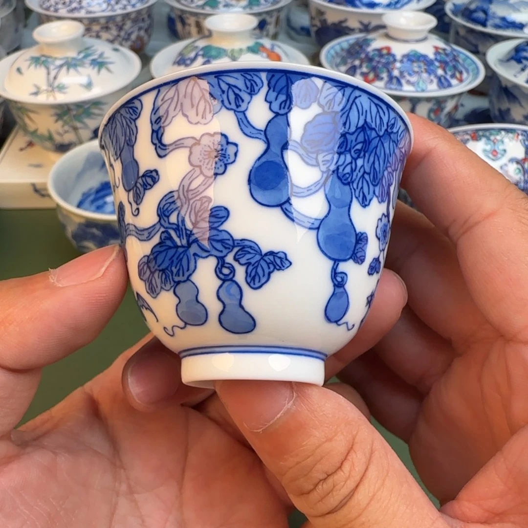 纯手工纯手绘茶具68