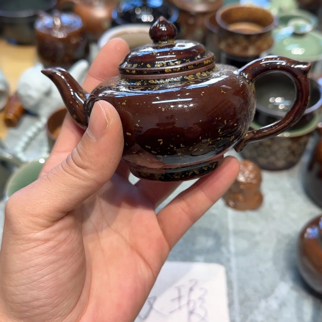 小金茶具青瓷茶器