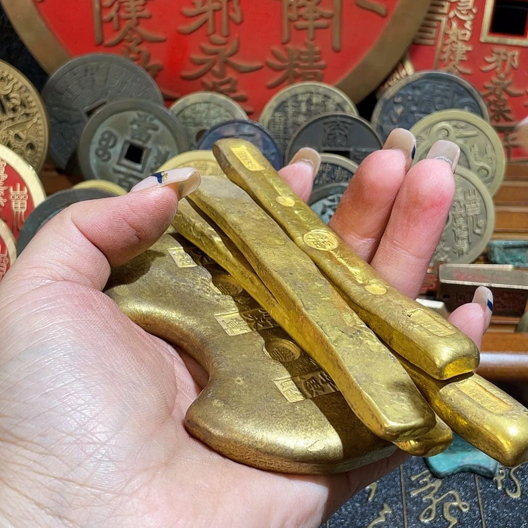 铜J**言现代仿制工艺品