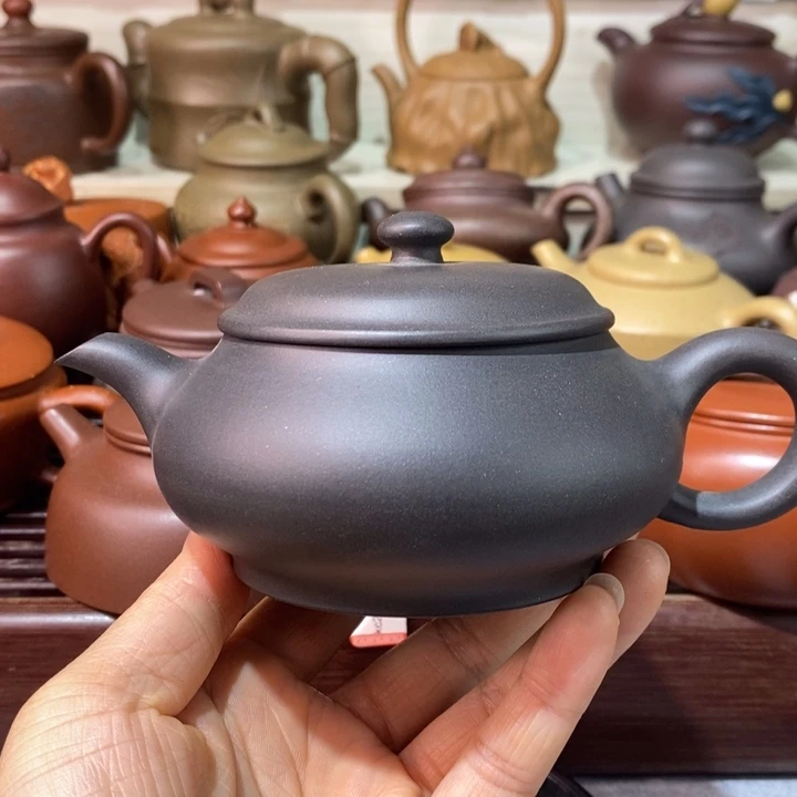 茶壶紫砂微瑕处理一把