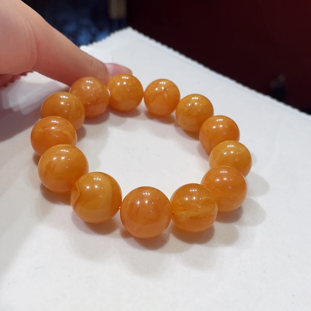 蜜蜡未镶嵌手串蜜蜡