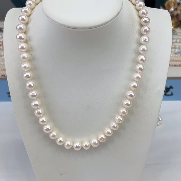淡水珍珠未镶嵌颈饰➕9极光