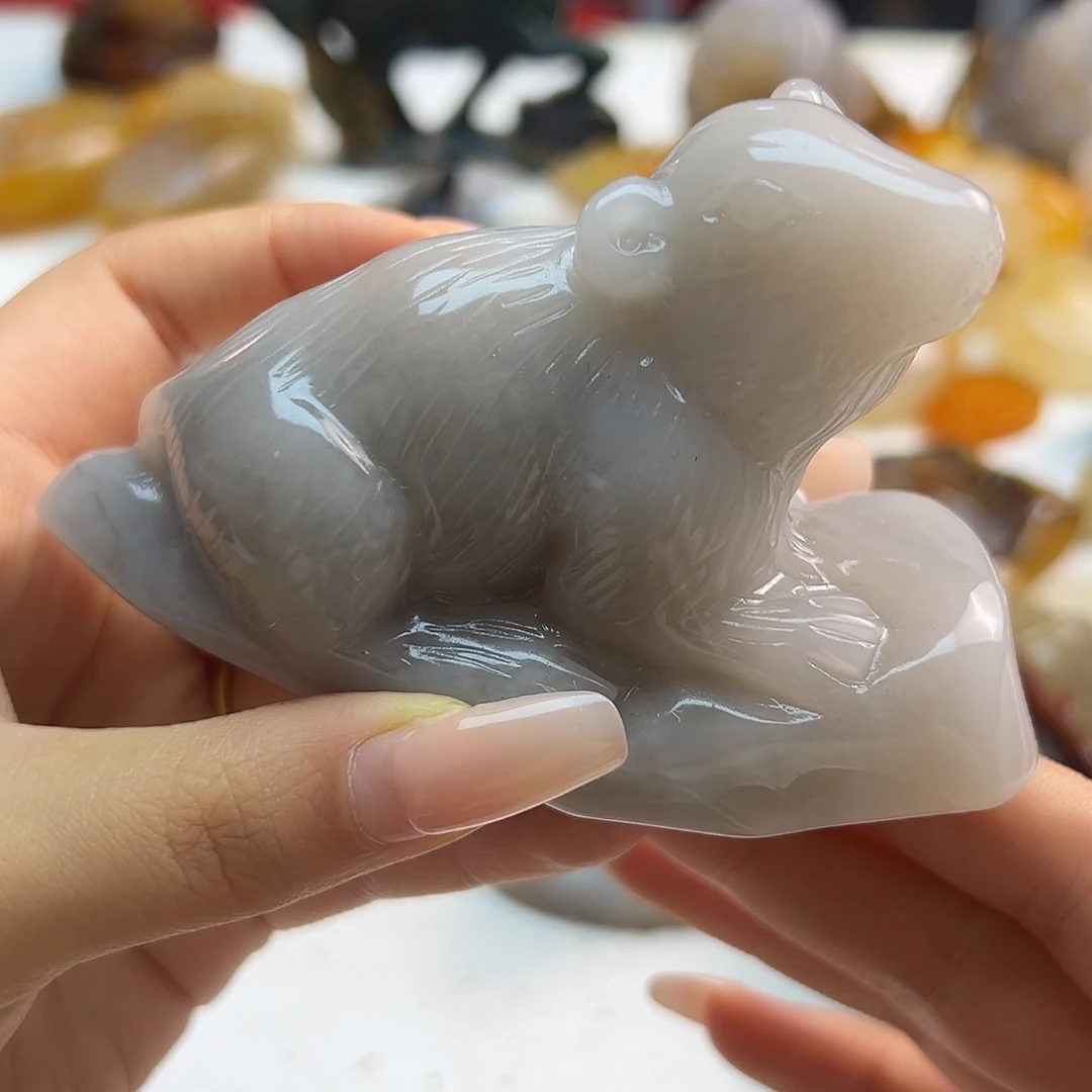 玛瑙/玉髓合金颈饰