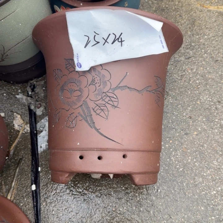 紫砂花盆特价清仓