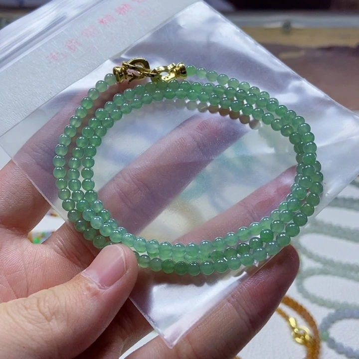 定制翡翠未镶嵌缅甸翡翠A货卡3.9