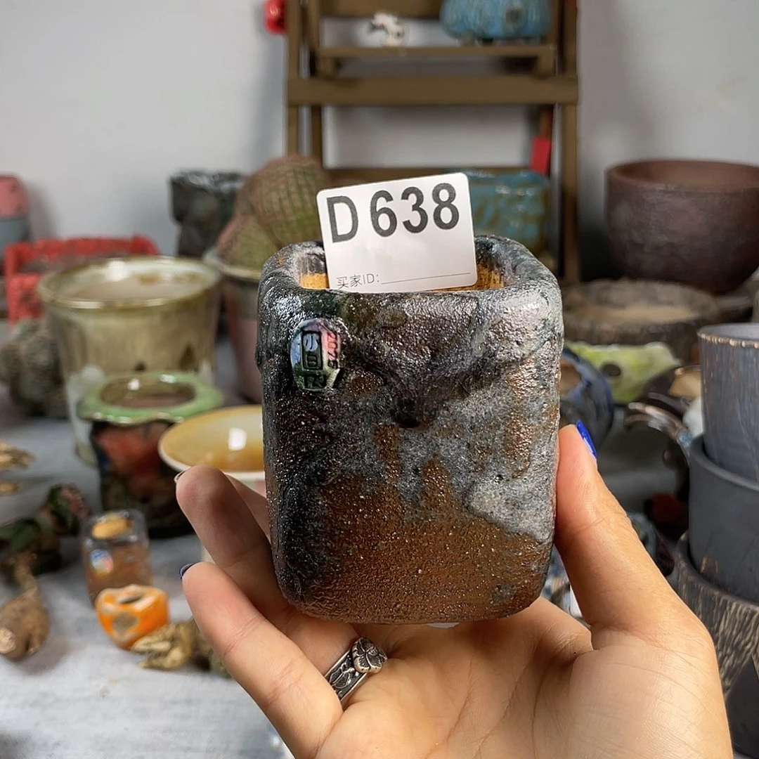 小白孤品 匣钵土 内口5左右 艺术感 百搭