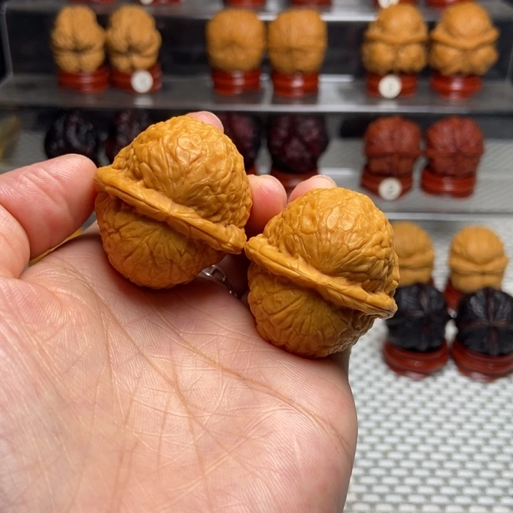 文玩核桃把件37太阳系元宝