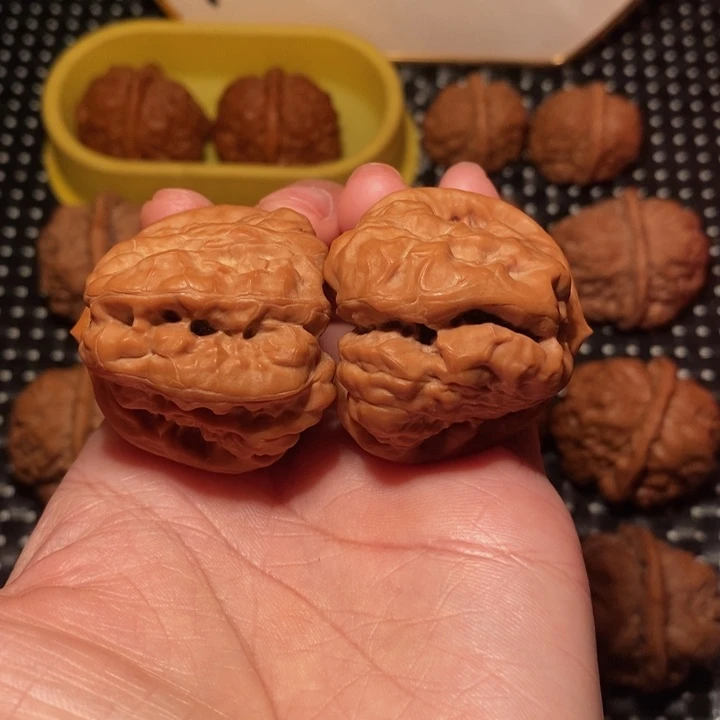 把件文玩核桃峡谷四深开八腿蛙王