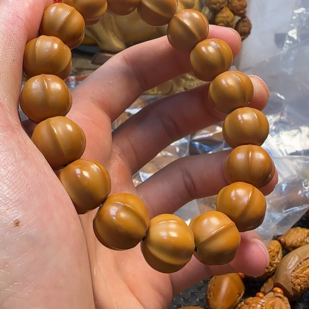 橄榄核手串/手链猴头鲨鱼背