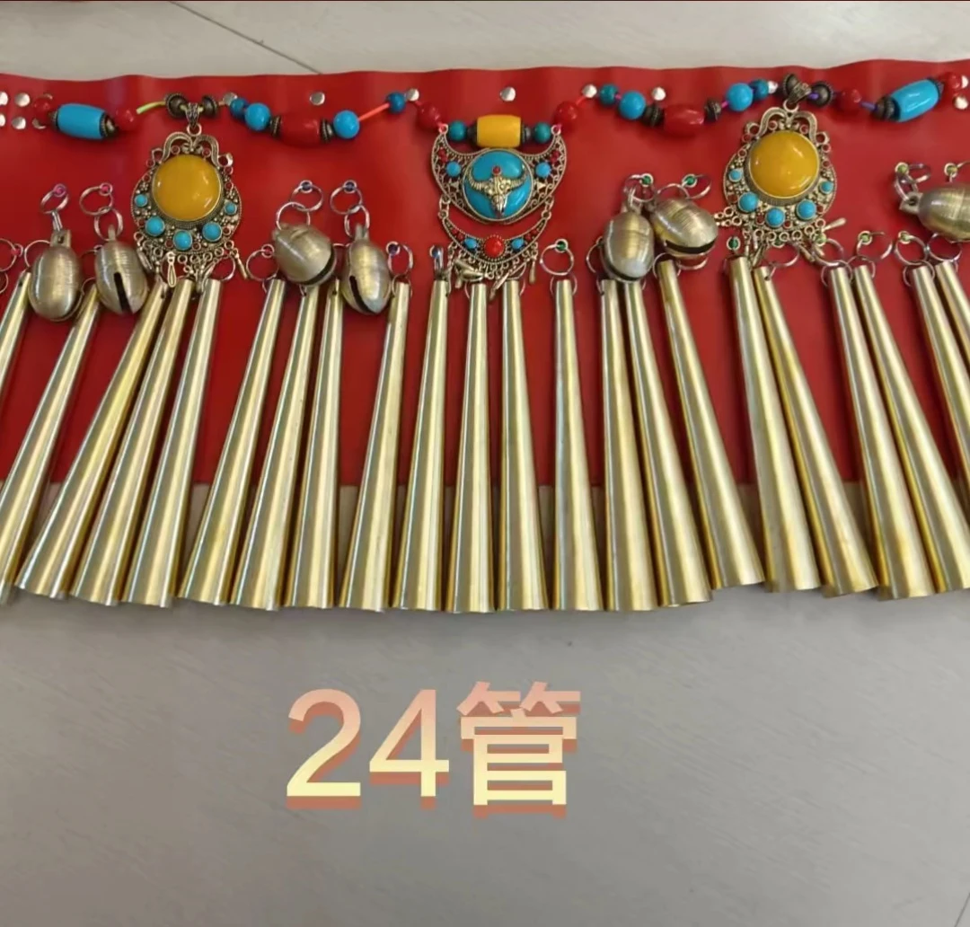 撒满24纯铜管腰铃