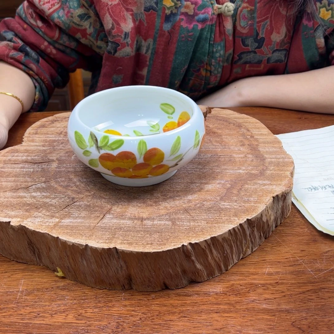 瓷片景德镇陶瓷手工手绘制作