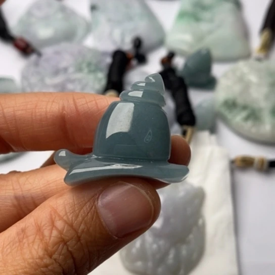 翡翠未镶嵌挂件翡翠