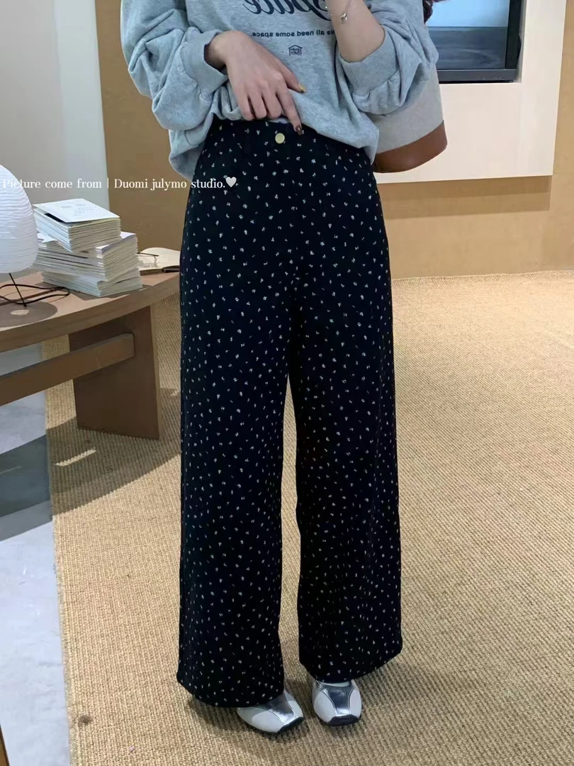 【DUOMI】新款时尚休闲韩版休闲裤女Q60099