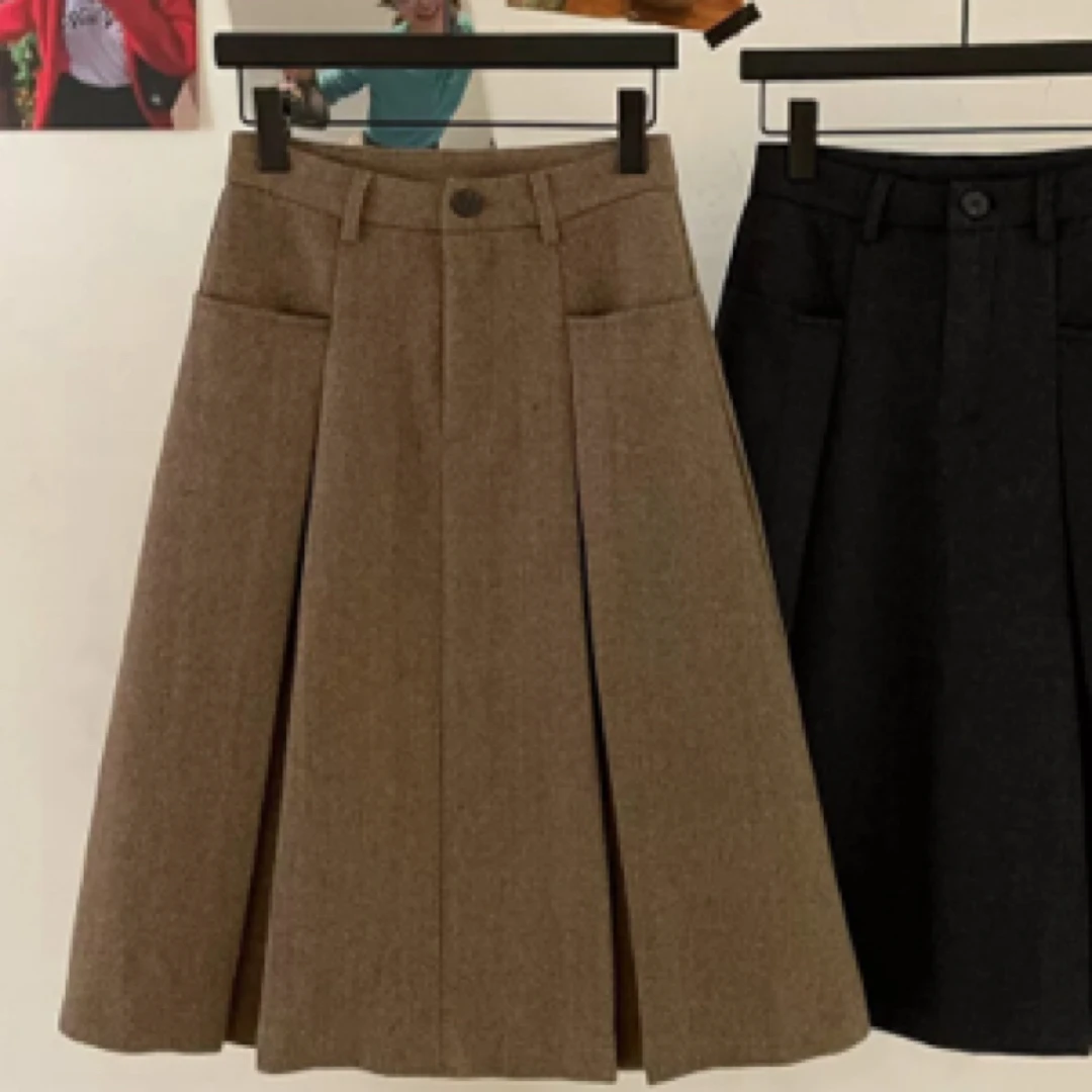 韩国25早春羊羊半裙NO/退/