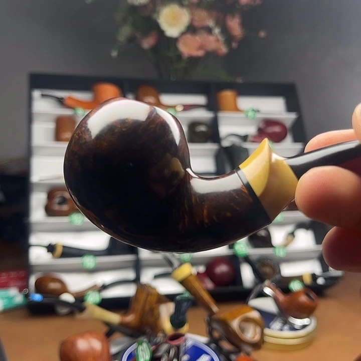 石楠木手工制作烟斗