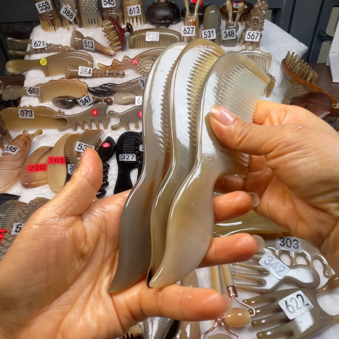 牛角梳福利款梳子
