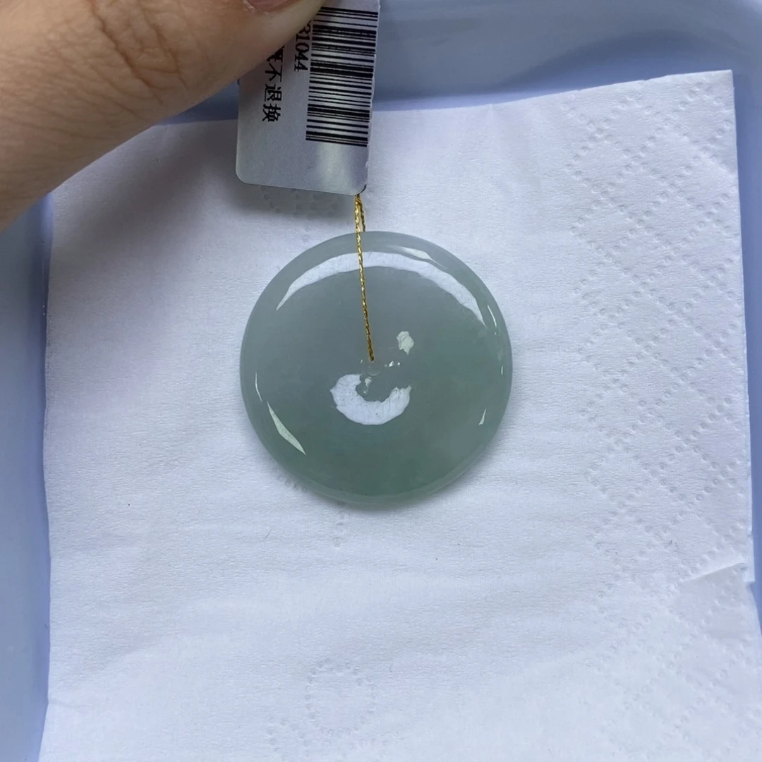 颈饰未镶嵌翡翠平安扣