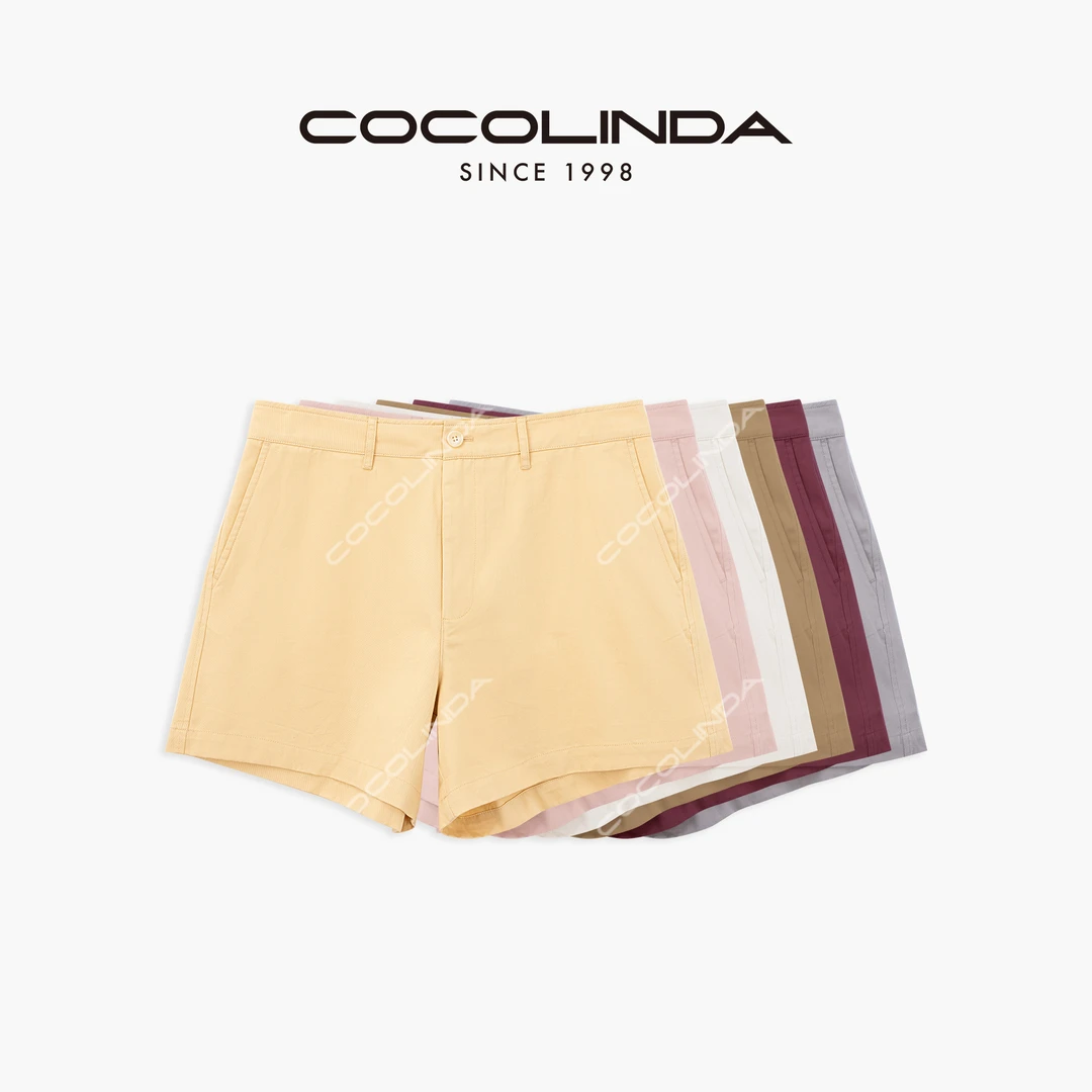 COCOLINDA | 度假风100%棉七色低腰胯裤短裤P3275拉夫风