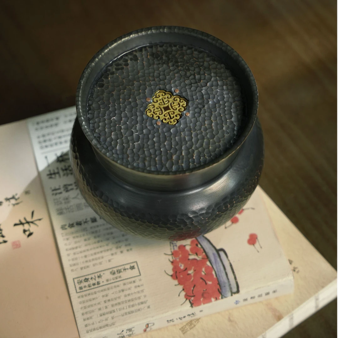 【铜小白】紫溪堂｜纯铜手工建水