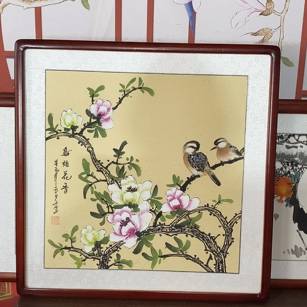 国画带框尺寸63厘米