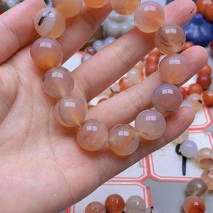 【闪购商品】未镶嵌玛瑙/玉髓珠宝半成品寒*
